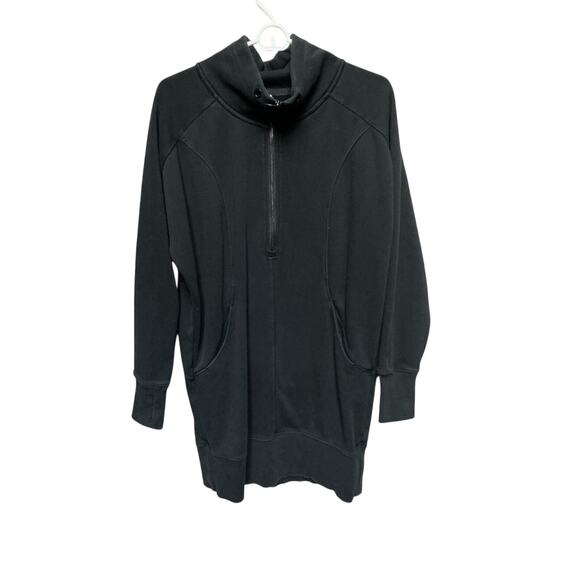 Atletica Tops - Athleta Small Black Half Zip Pullover Top